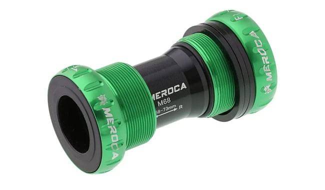 Каретка Meroca BB52 Hollowtech II BSA-зелений (ROCA-green) - фото фото фото 0