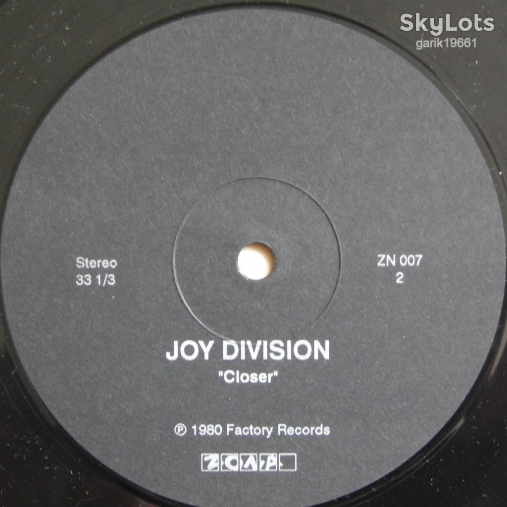 Joy Division ‎– Closer  (Zona Records ‎– ZN 007, Lithuania) NM-/NM- - фото фото фото 3