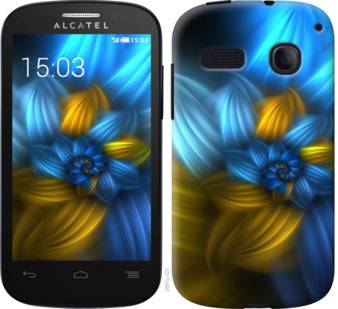 Чехол на Alcatel One Touch Pop C3 4033D Узор 46 2897u-323 - фото фото фото 0