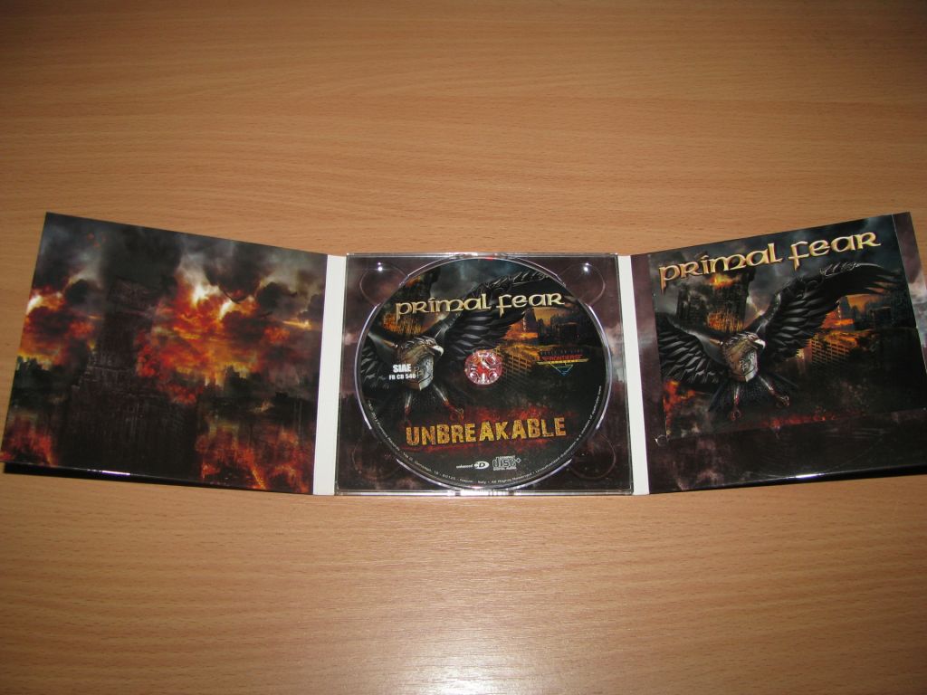 PRIMAL FEAR - Unbreakable  (2012 Frontiers DIGI,1st press) - фото фото фото 1