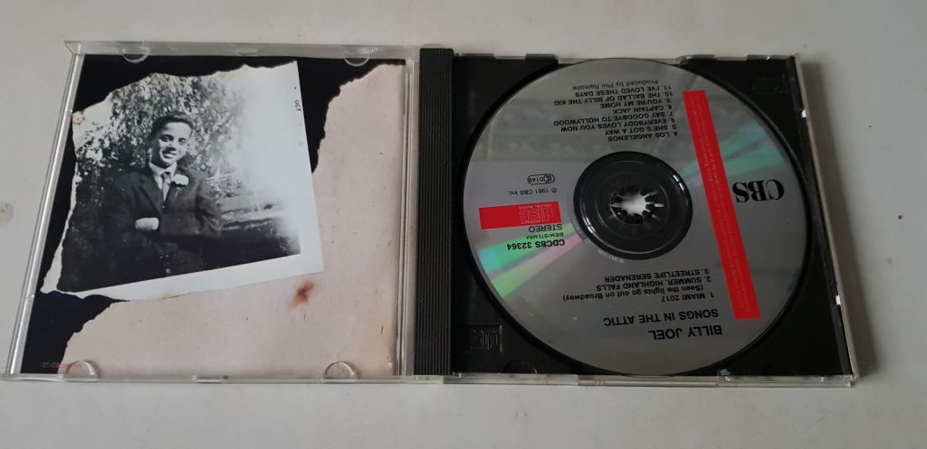 Billy Joel Songs In The Attic CD фірмовий - фото фото фото 2