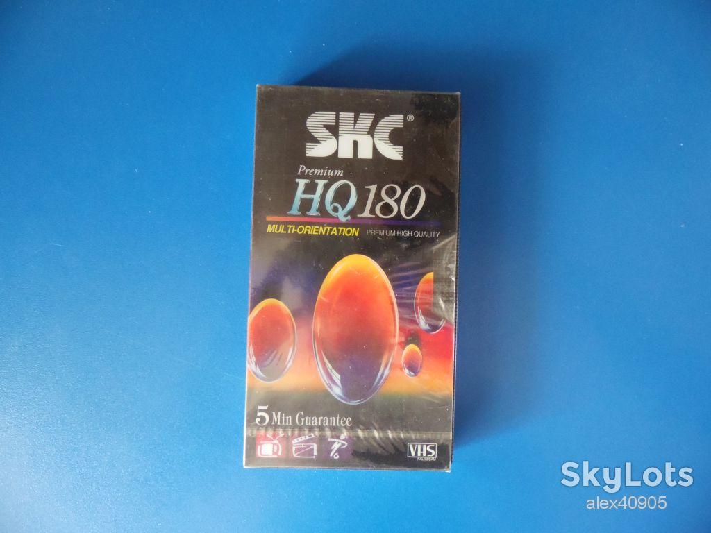 Кассета VHS SKC  Premium HQ180 - фото фото фото 0
