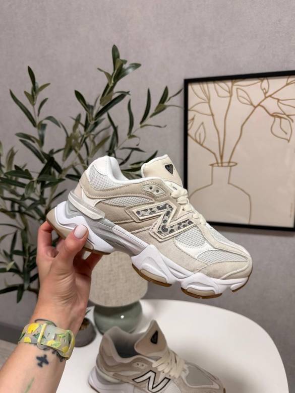 New Balance 9060 Beige Leopard v2 36 40 - фото фото фото 0