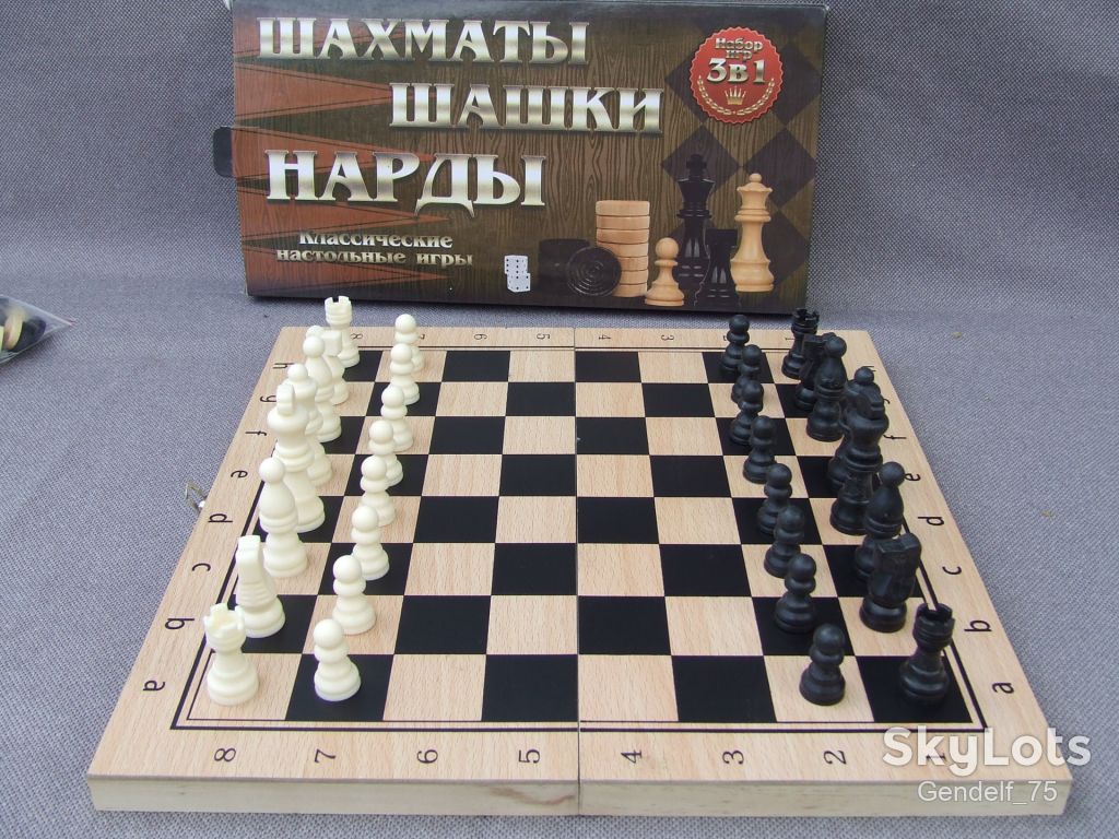 Нарды/шахматы/шашки/детский набор 3 в 1/W7783/шахи - фото фото фото 0