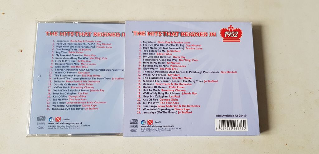 The Hits That Reigned In 1952 CD фірмовий - фото фото фото 1