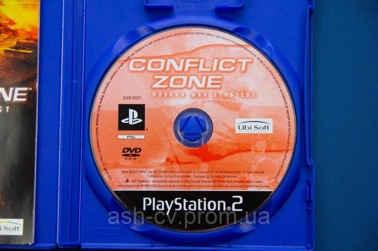 Диск для Playstation 2  гра Conflict Zone - фото фото фото 4