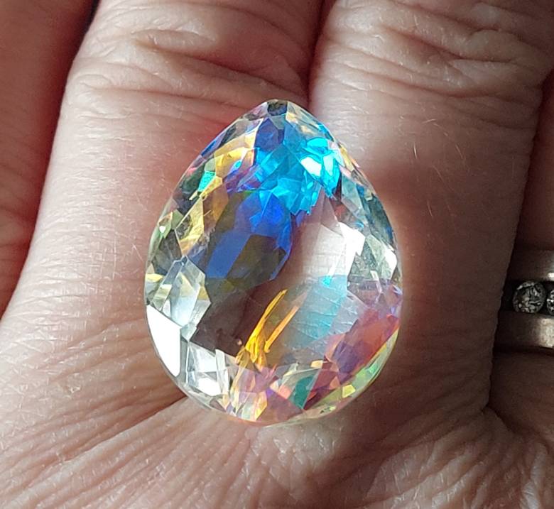Радужный кварц 25.6 Ct - фото фото фото 5