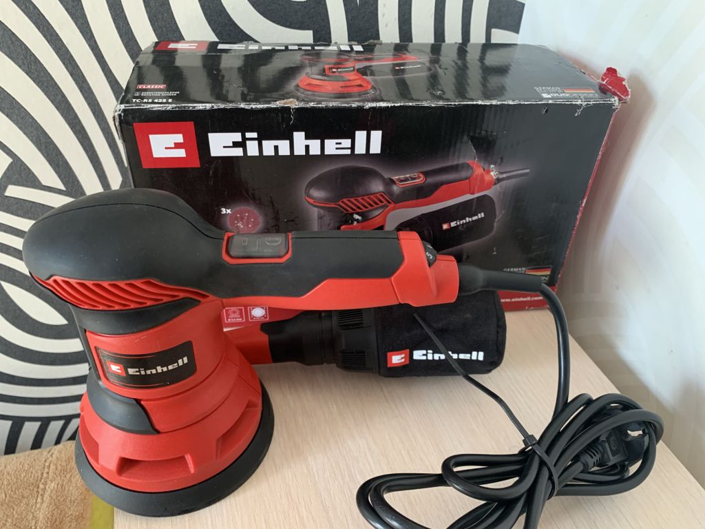 Шлифмашина эксцентриковая Einhell TC-RS 425 E - фото фото фото 0