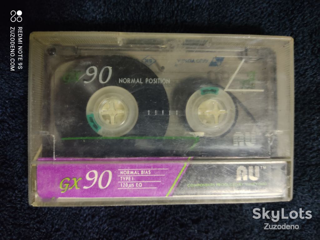 Б/У Аудио кассетa  AU GX90 Аудіо Україна - фото фото фото 0