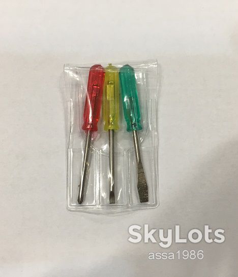 Набор мини отверток 5,5см - 3шт - фото фото фото 1