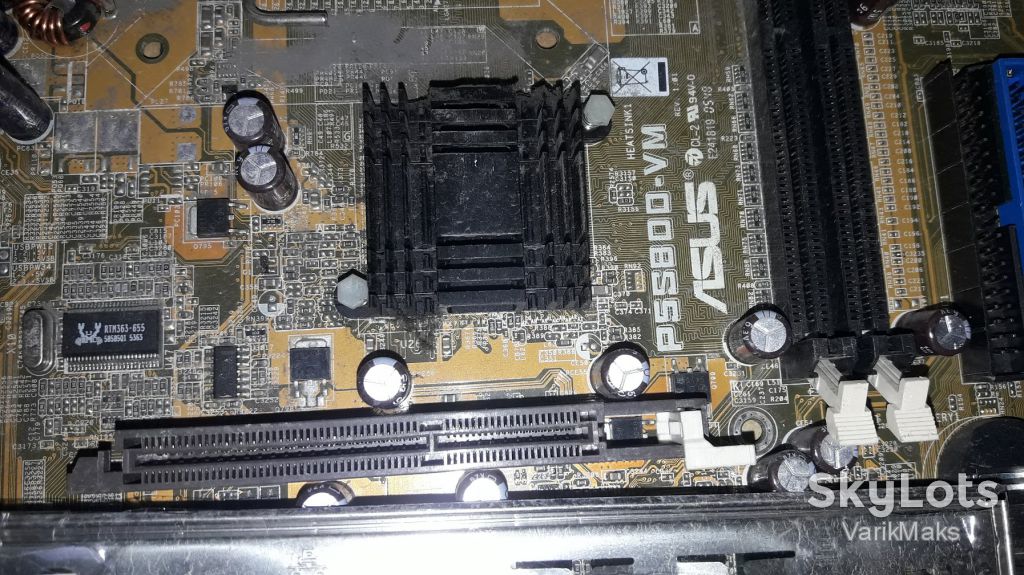 Мат. плата ASUS P5S800-VM LGA775 SiS661FX AGP+SVGA+LAN USB2.0 SATA RAID MicroATX 2DDR - фото фото фото 2