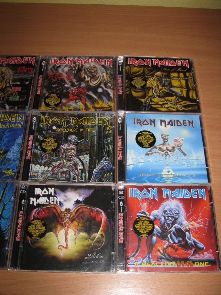 IRON MAIDEN   (1998 EMI REMASTERED) 15CDs - фото фото фото 3
