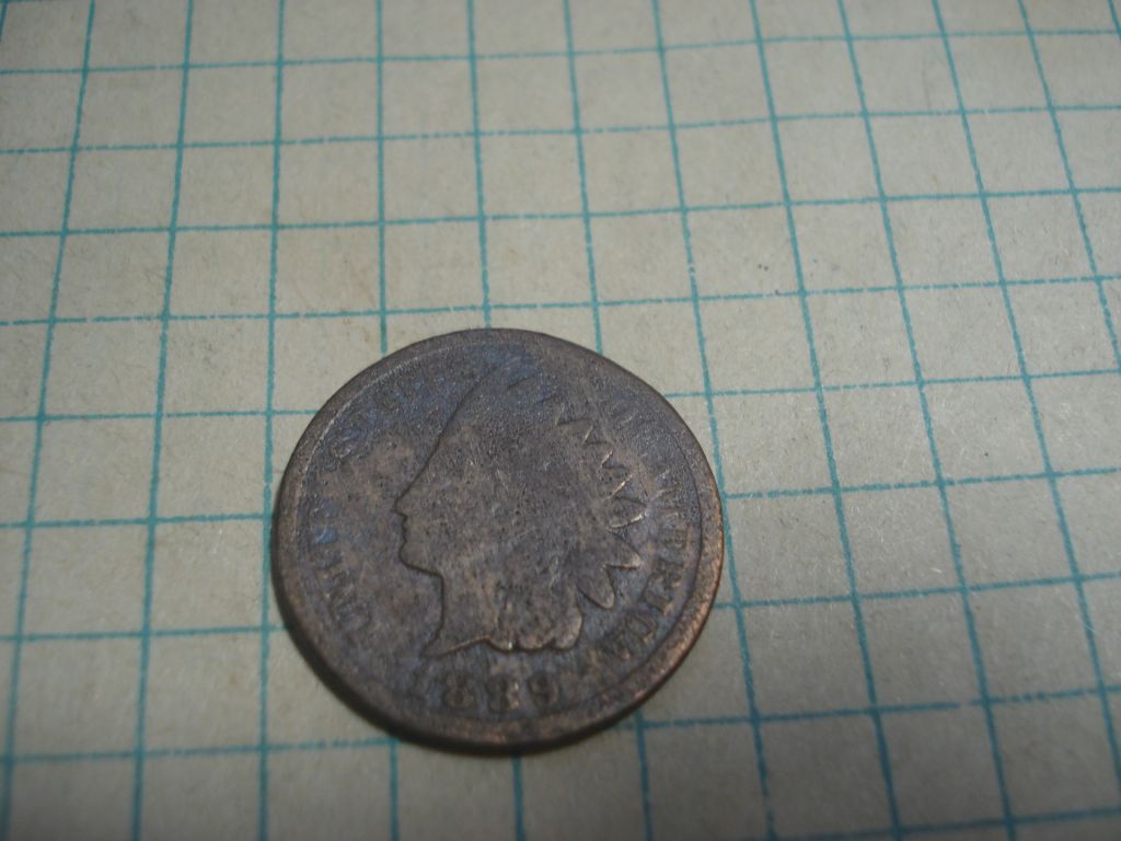 1цент 1889 США - фото фото фото 0
