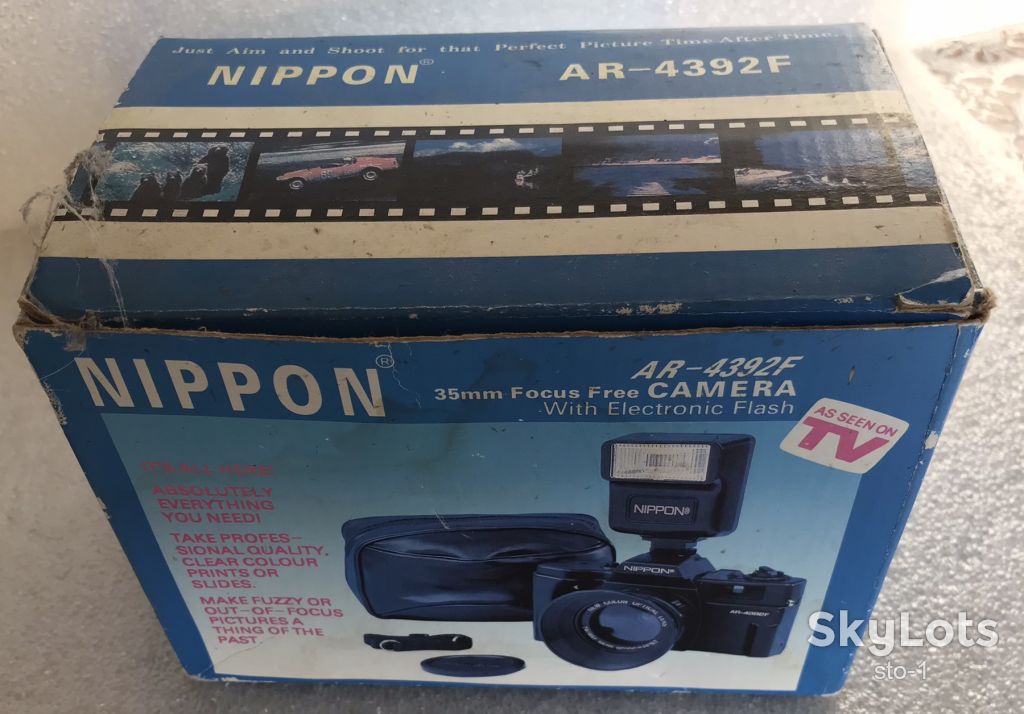 Фотоаппарат NIPPON AR-4392F made in Japan со вспышкой в коробке + инструкция - фото фото фото 8