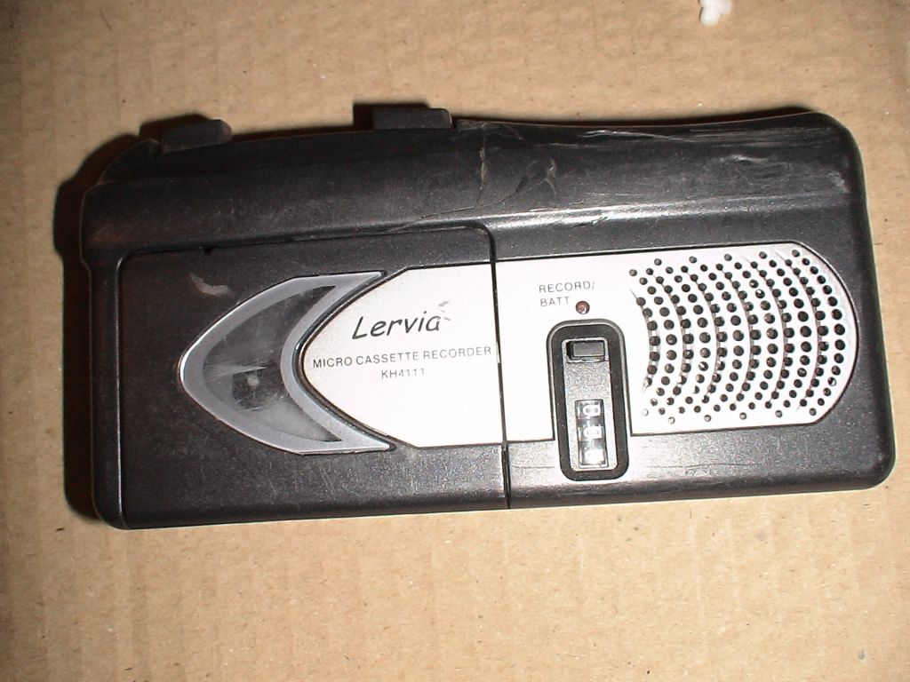 Диктофон LERVIA KH-4111 .Раритет.Миникассетта - фото фото фото 6