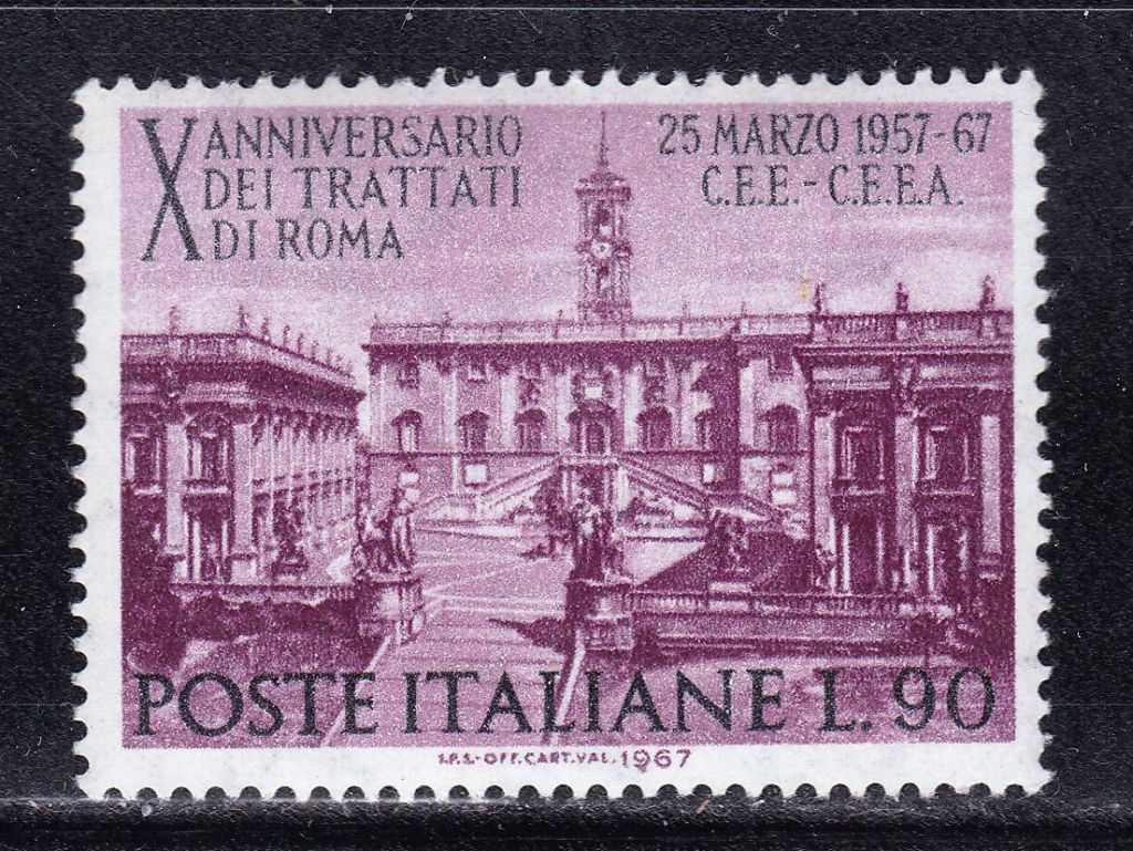 Италия  1967 г MNH- архитектура - фото фото фото 0