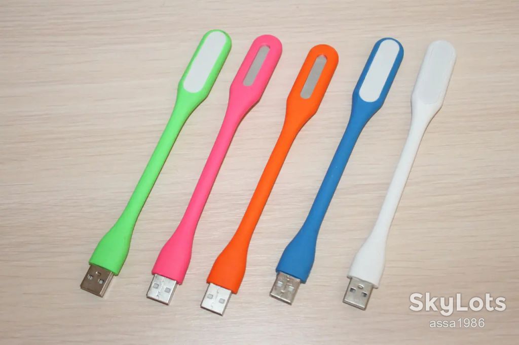 Міні USB LED гнучкий ліхтарик-лампа для ноутбука,комп'ютера,повербанка,нічник USB LED Light Plastic - фото фото фото 3