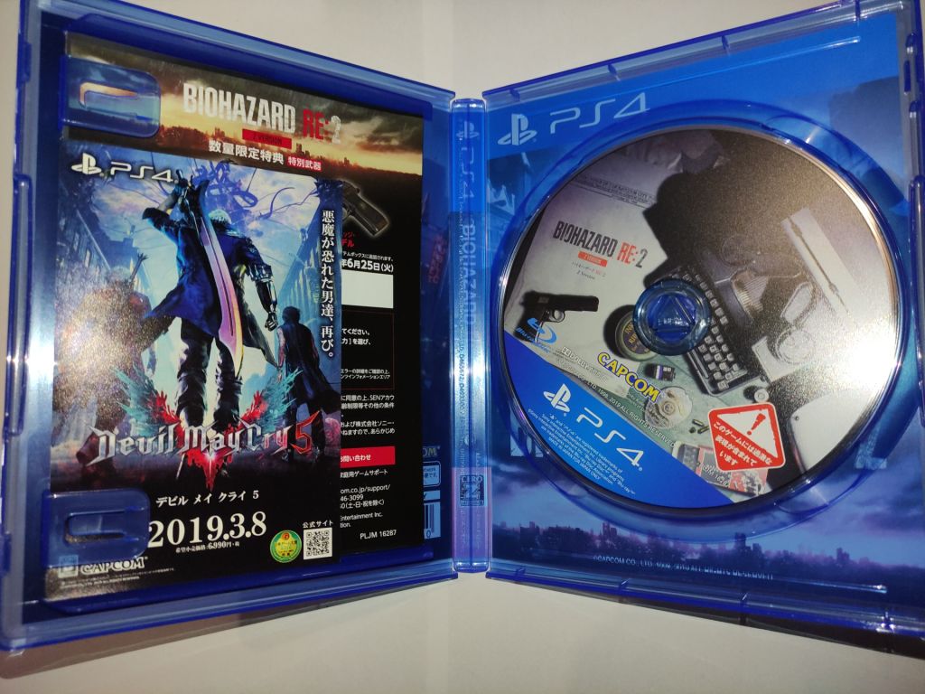 Biohazard RE:2 Remake  (Resident Evil 2 Remake) PS4 Японія   (є Англійська, російська мова) - фото фото фото 1