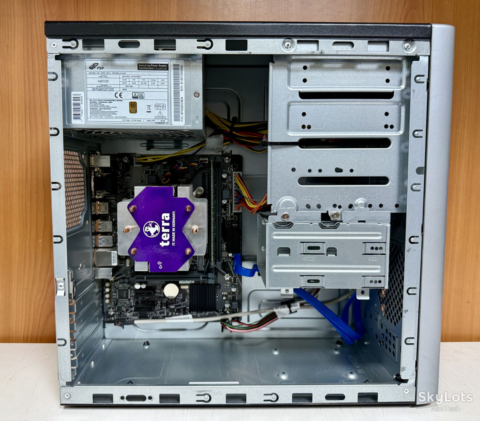 Системний блок Terra Gigabyte H410M S2H, і5-10400, 8gb компʼютер ПК - фото фото фото 7