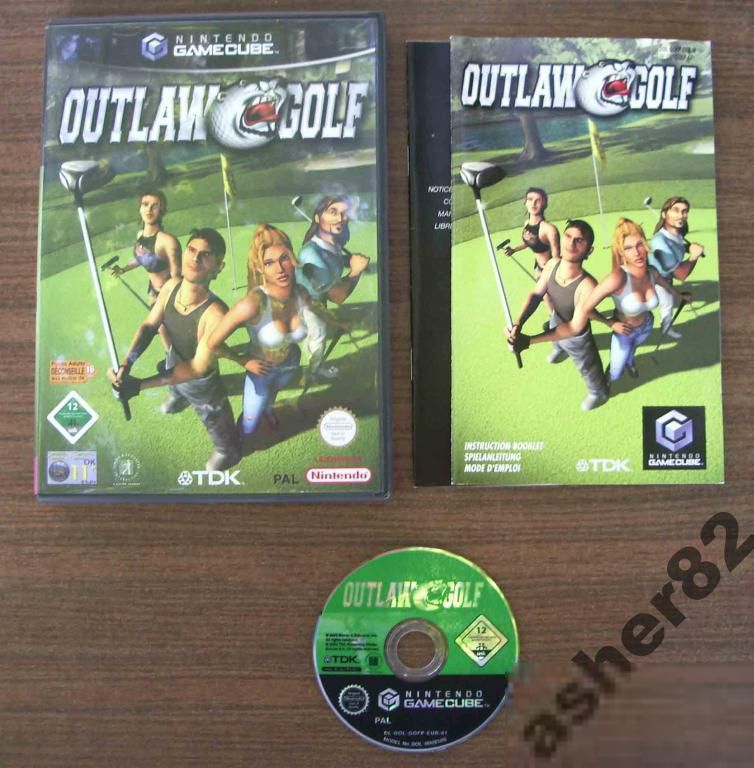 Игра на Nintendo Gamecube "Outlaw Golf"       (PAL) - фото фото фото 0