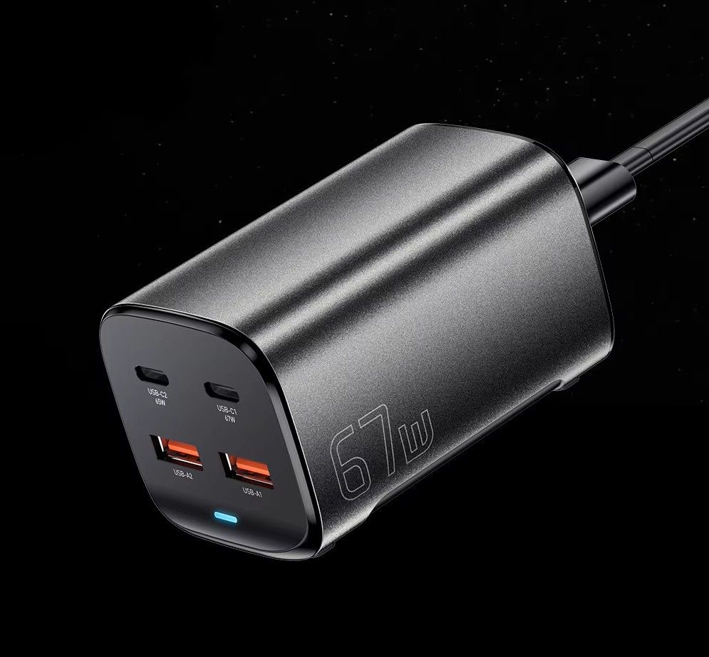 Зарядное устройство Essager Gan Desktop Charger 67W - фото фото фото 0