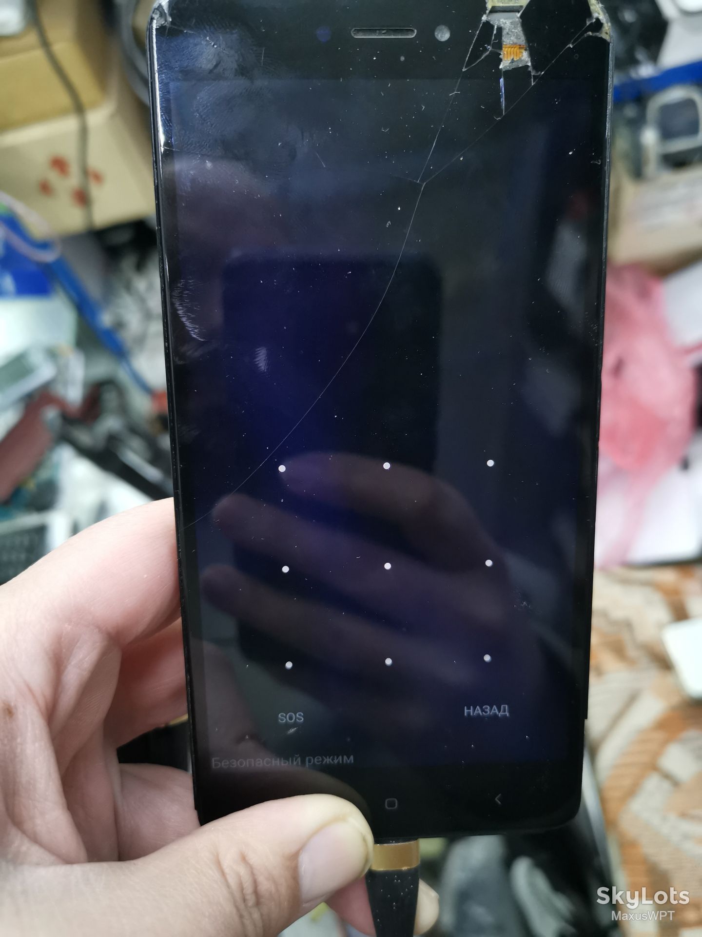 #1993 Sklad Xiaomi redmi Note 4x black pass - фото фото фото 1