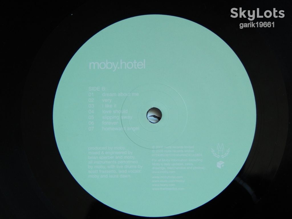 Moby ‎– Hotel    (Mute ‎– STUMM 240, UK) NM/NM- - фото фото фото 4