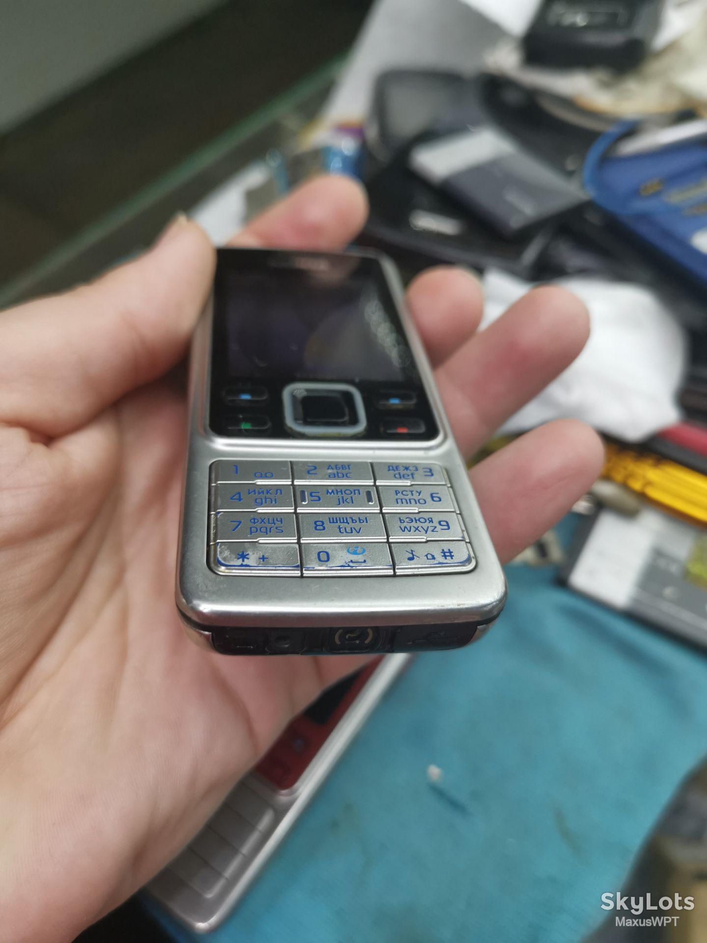 #Shop Nokia 6300 Silver Movistar 411/7 - фото фото фото 5
