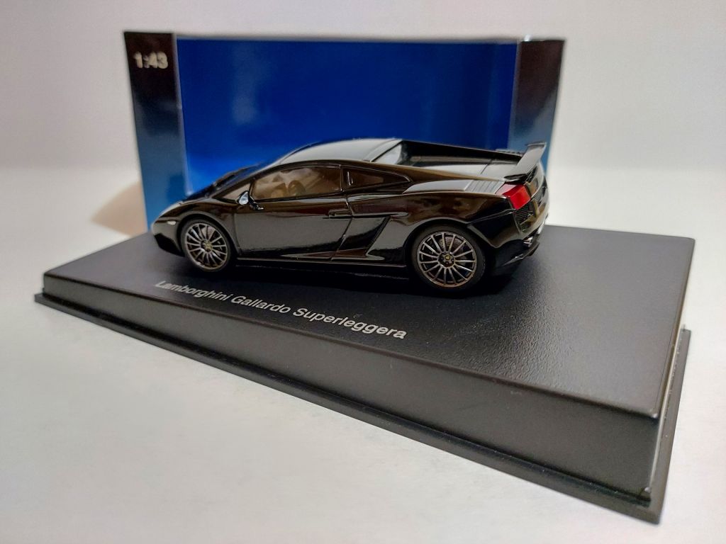 AUTOart 1:43 Lamborghini Gallardo Superleggera, black - фото фото фото 2