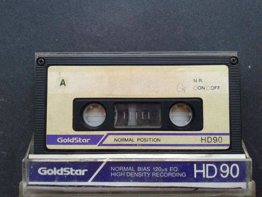 Аудиокассета Goldstar HD 90 - фото фото фото 0