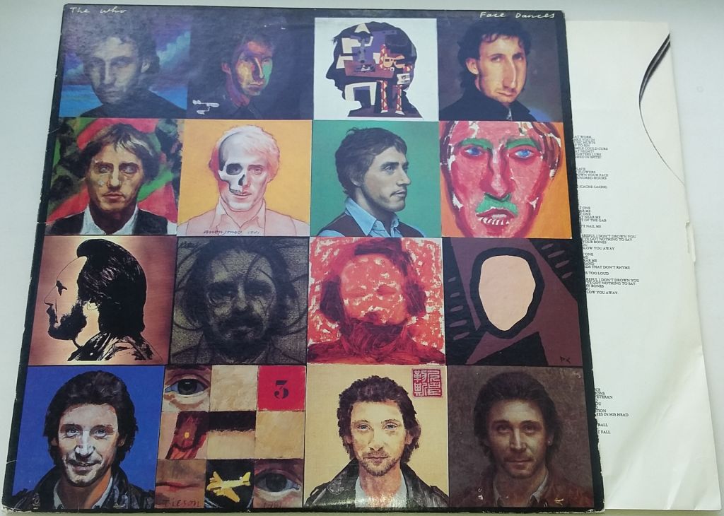 THE WHO Face Dances LP Disc:VG+ /EX Cover:EX - фото фото фото 0