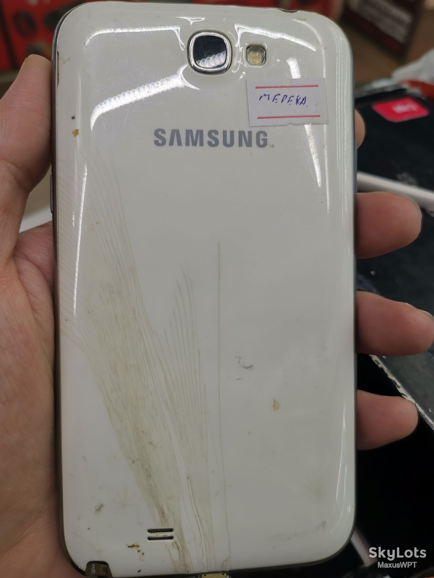 # shop Samsung Galaxy Note 2 N7100 white sklad - фото фото фото 2