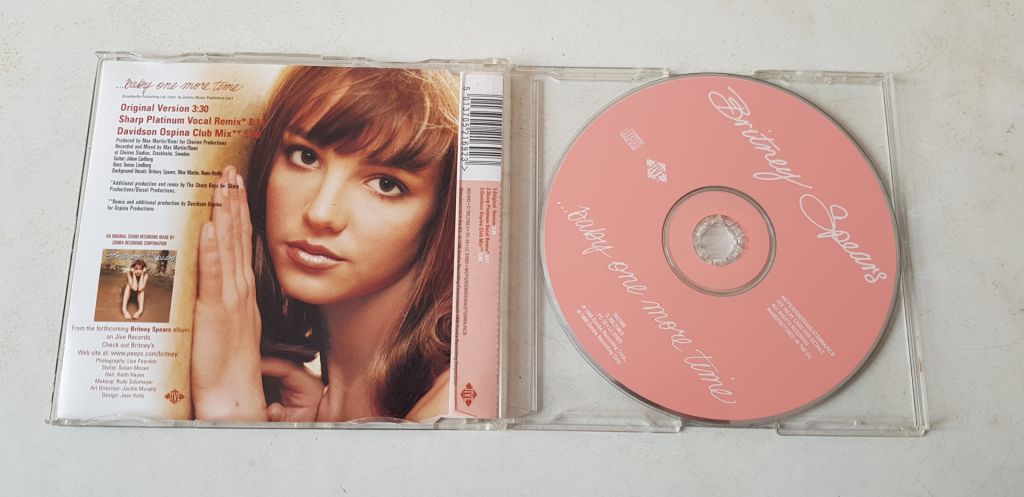 Britney Spears ...Baby One More Time CD фірмовий - фото фото фото 2