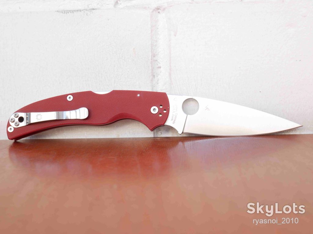 Spyder Native Chief C244, 8Cr14MoV, G10 Red, Replica, Tactical, EDC, Back Lock - фото фото фото 11