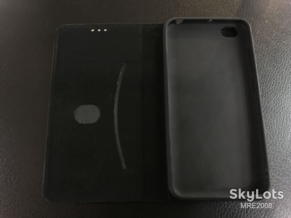Чехол-книжка DEF Book case Fabric PU для Xiaomi Redmi GO black - фото фото фото 2