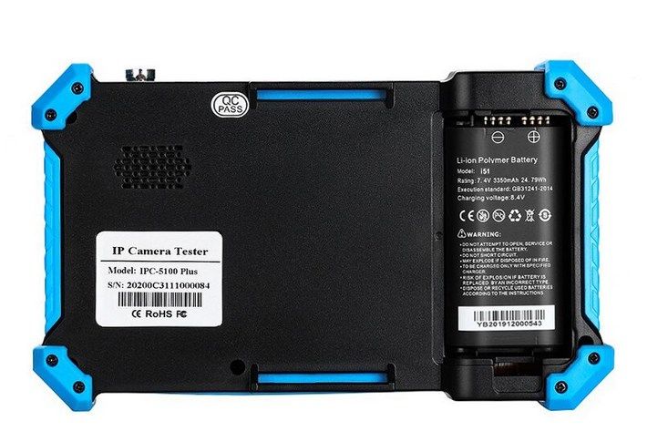 Тестер видеонаблюдения 5-дюймовый 5в1 HD IP AHD CVBS CVI TVI 8MP  Wi-Fi - фото фото фото 5