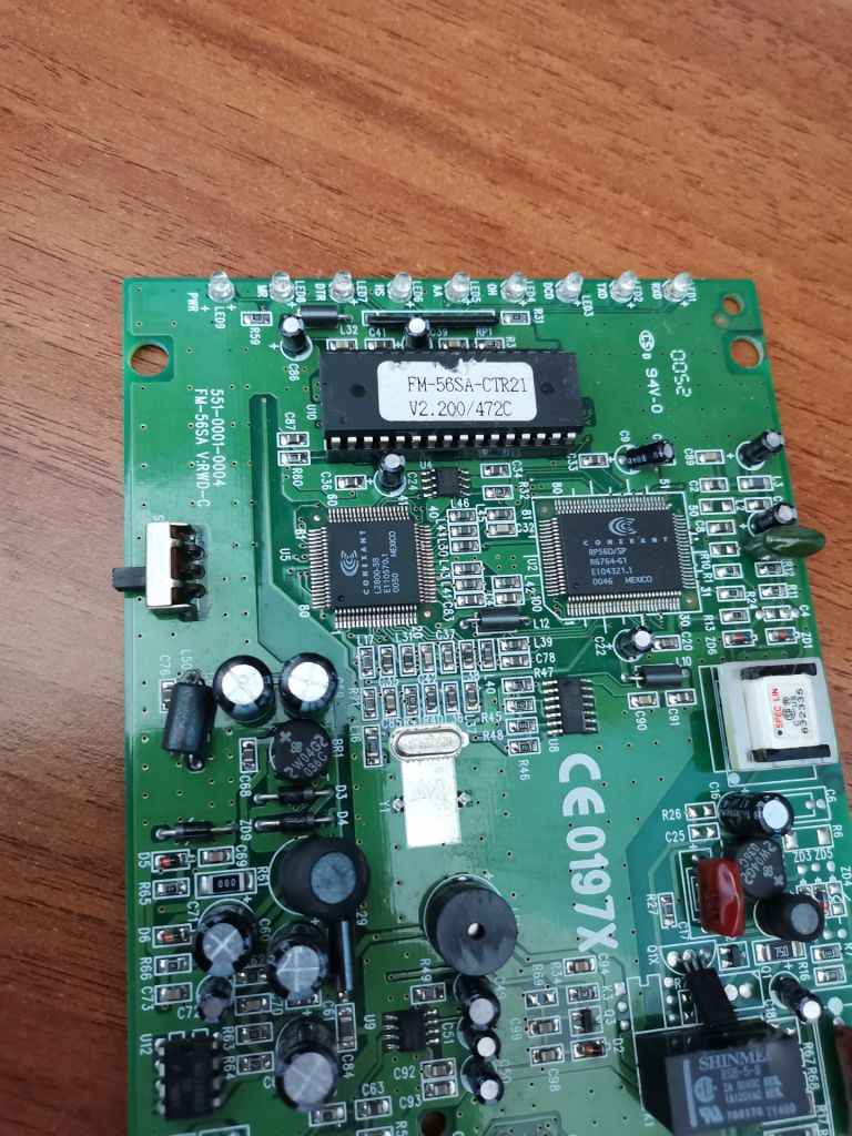 Плата модема Acorp M56EMSF M56CCD микросхема FM-56SA-CTR21 - фото фото фото 4
