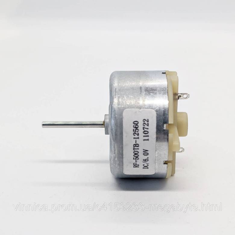DC Motor Двигун RF-500TB-12560 DC 6V-12V D32mm L20.5mm - фото фото фото 2