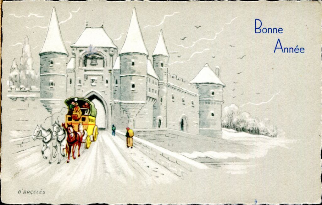 СТАРАЯ ФРАНЦИЯ. С НОВЫМ ГОДОМ! ЗИМА. ЗАМКИ. - фото фото фото 0
