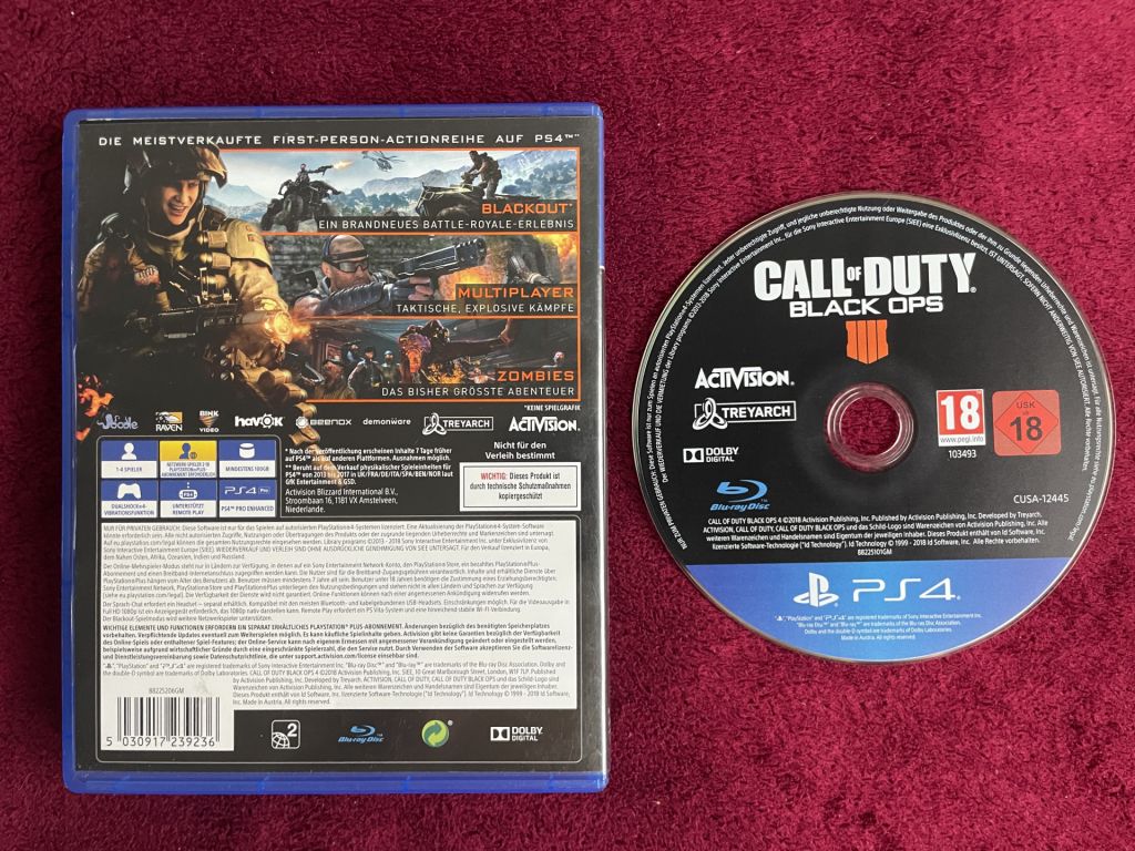 Игра на PS4 "Call of Duty: Black Ops 4" - фото фото фото 1