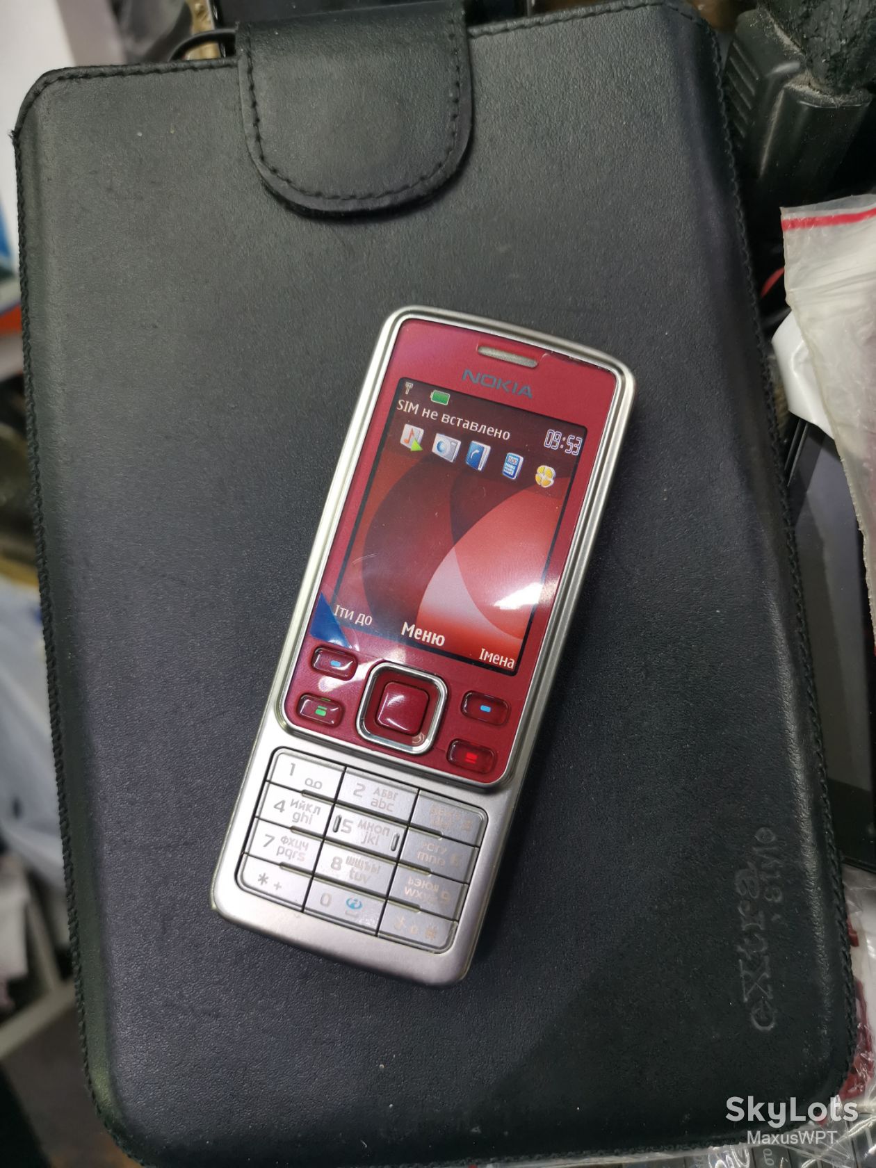 #shop Nokia 6300 red original  702/7 - фото фото фото 1
