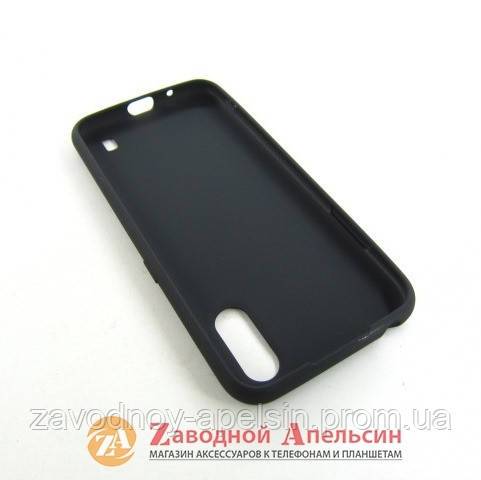 Samsung A01 A015 черный чехол soft touch - фото фото фото 1