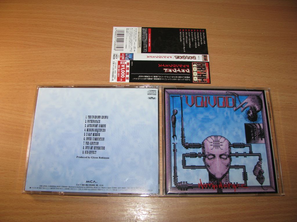 VOIVOD - Nothingface   (2018 MCA Japan) - фото фото фото 0