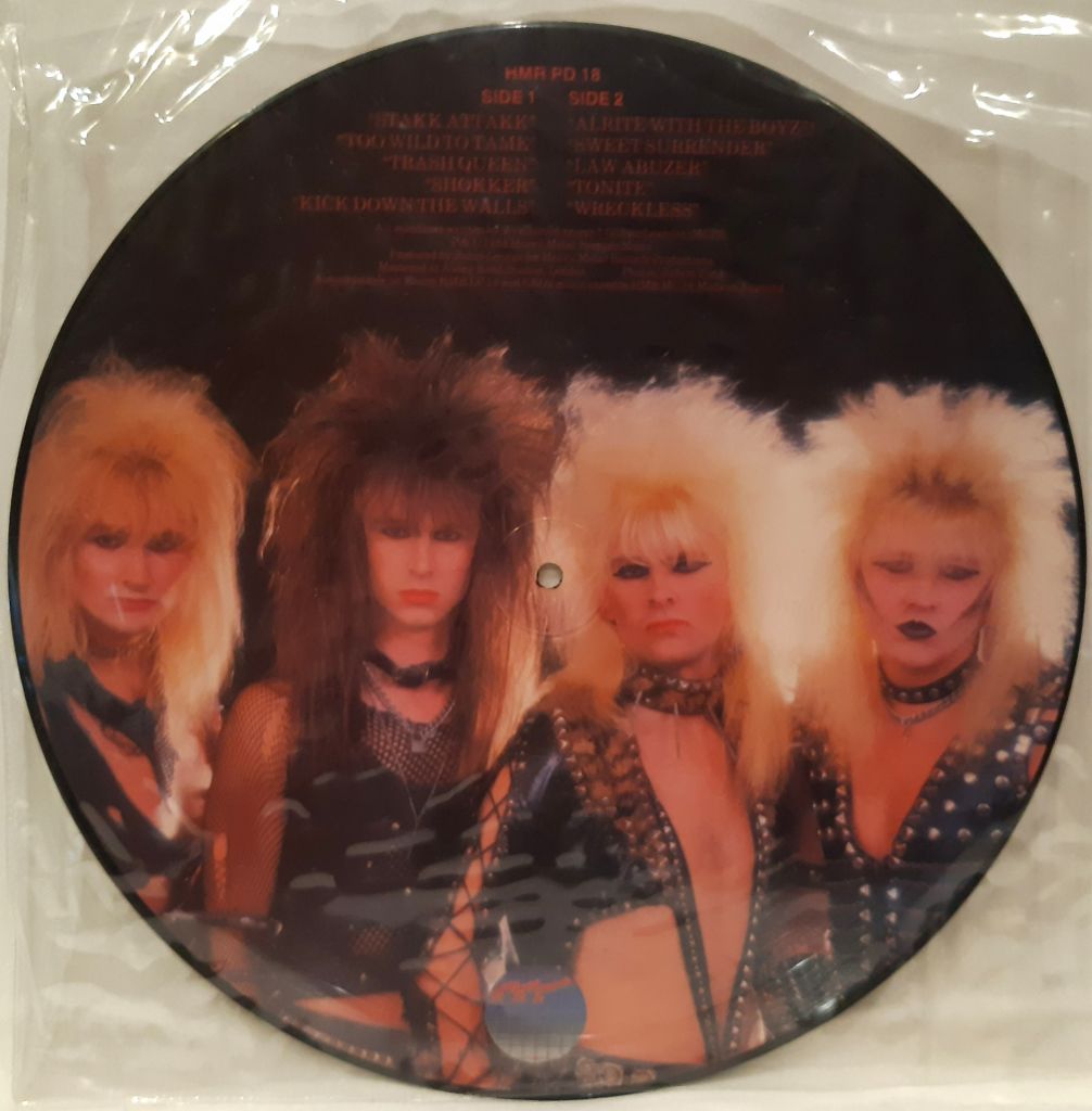 Wrathchild - Stakk Attakk - 1984.  (LP). 12. Vinyl. Picture Disc. Пластинка. England - фото фото фото 2