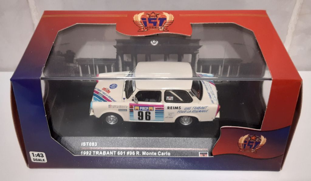 1/43 TRABANT-601 №96 Rally Monte Carlo 1992. IST Models. - фото фото фото 1