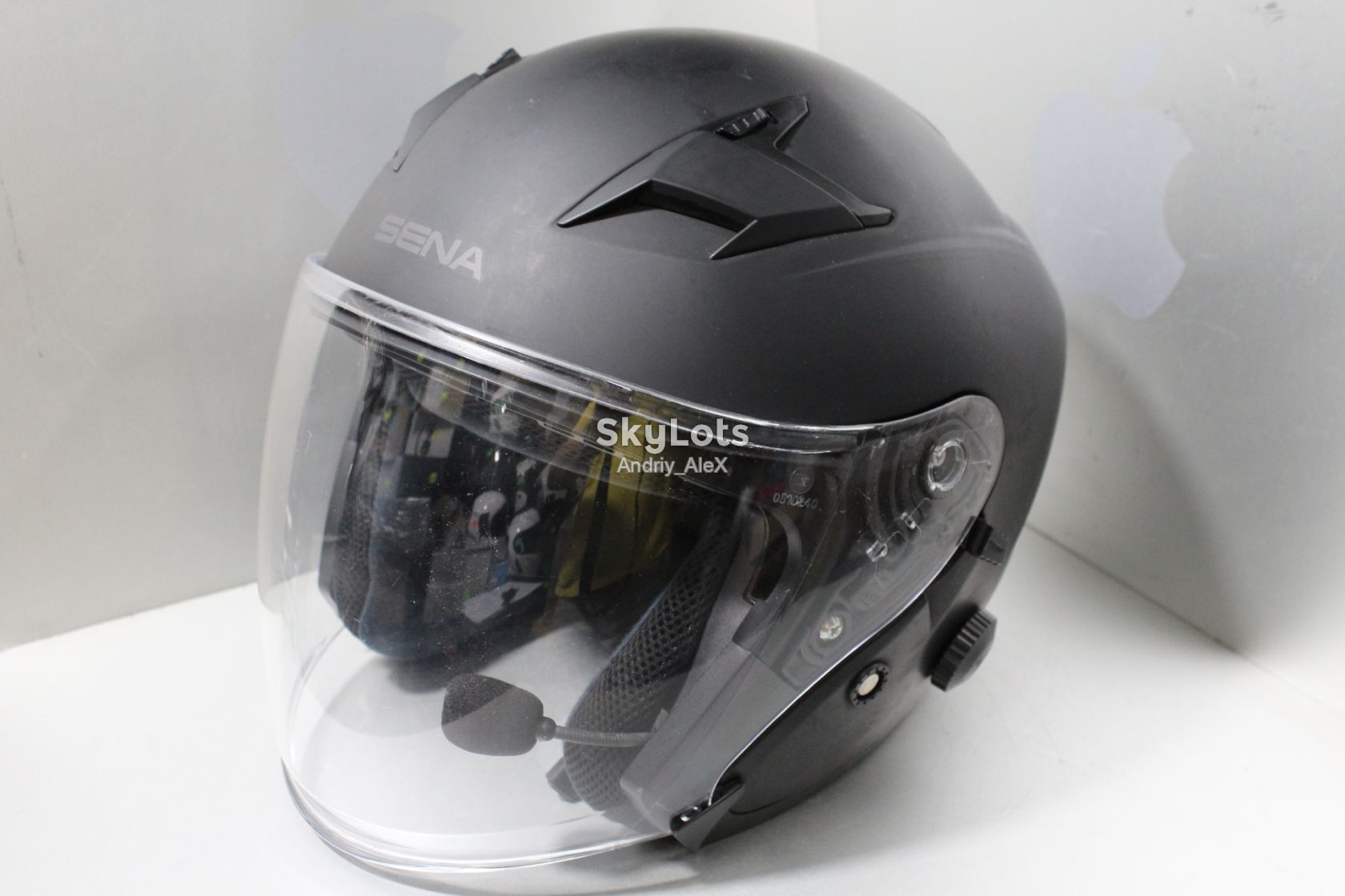 Мотошолом Sena Outstar SP58 Bluetooth Helmet L  (smart шлем) - фото фото фото 0