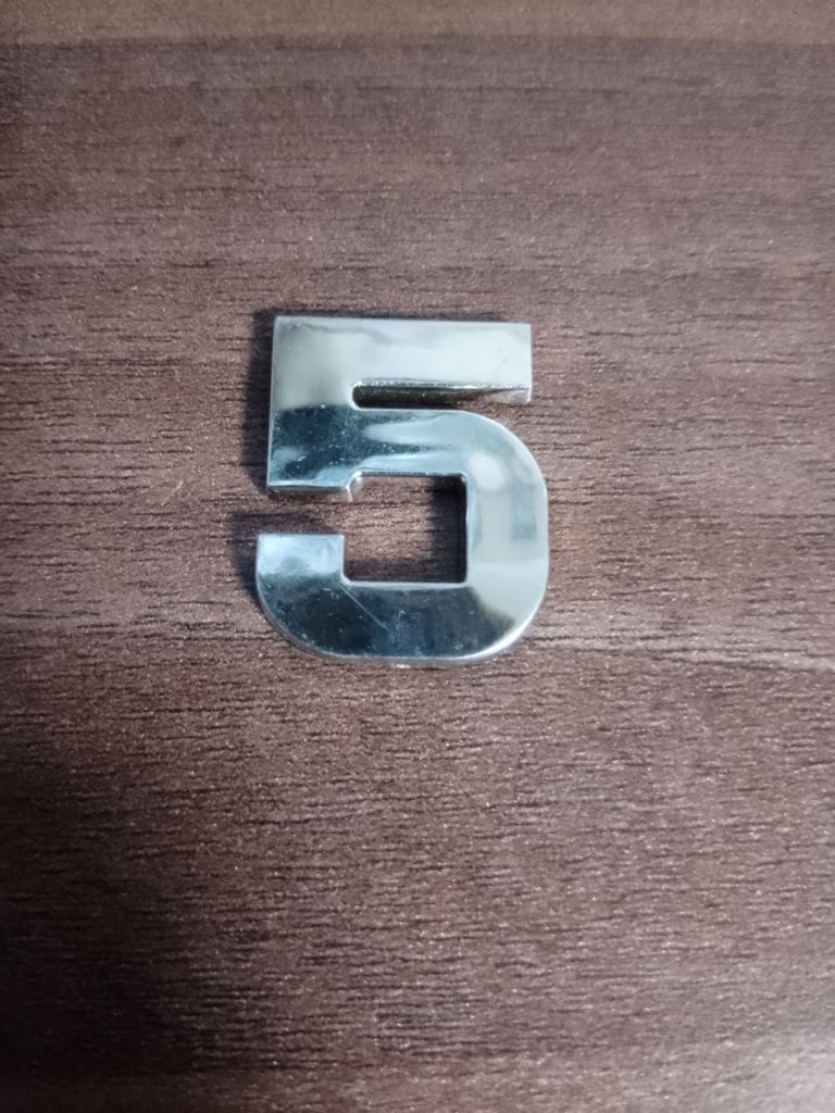 Самоклейна цифра 5 - фото фото фото 0