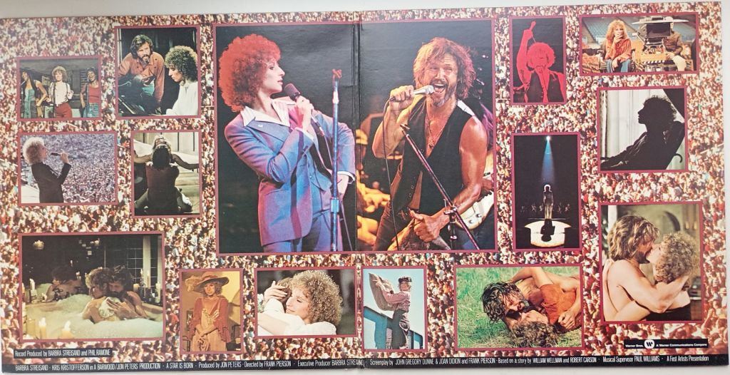 STREISAND, KRISTOFFERSON A Star Is Born LP EX-/EX - фото фото фото 1