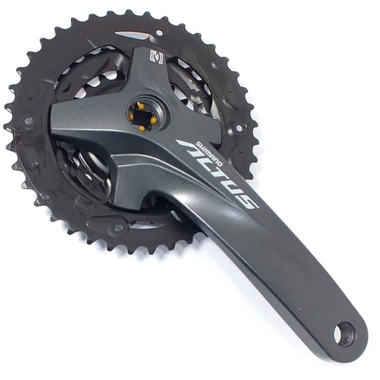 Шатуни Shimano Altus FC-M2000 40-30-22Т 9шв. чорний (4469) - фото фото фото 0