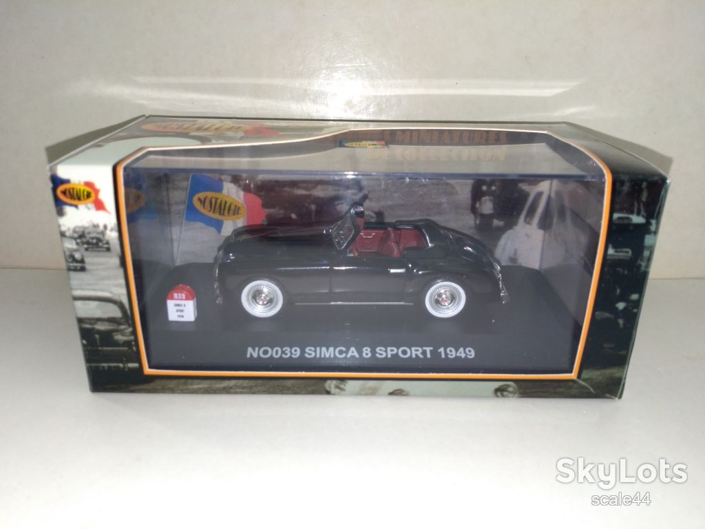 Simca 8 Sport 1949.Nostalgie.1:43 - фото фото фото 0